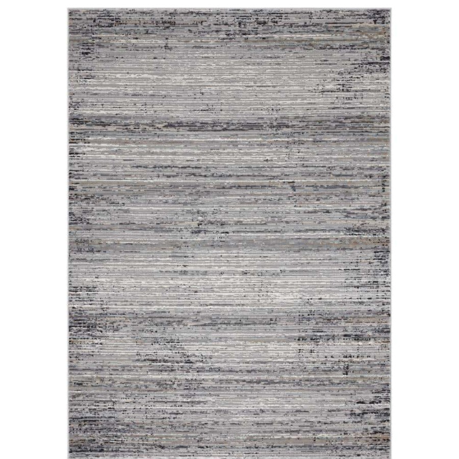 Rugs * | Austin Westway Grey 12 Ft. 6 In. X 15 Ft. Oversize Area Rug By United Weavers