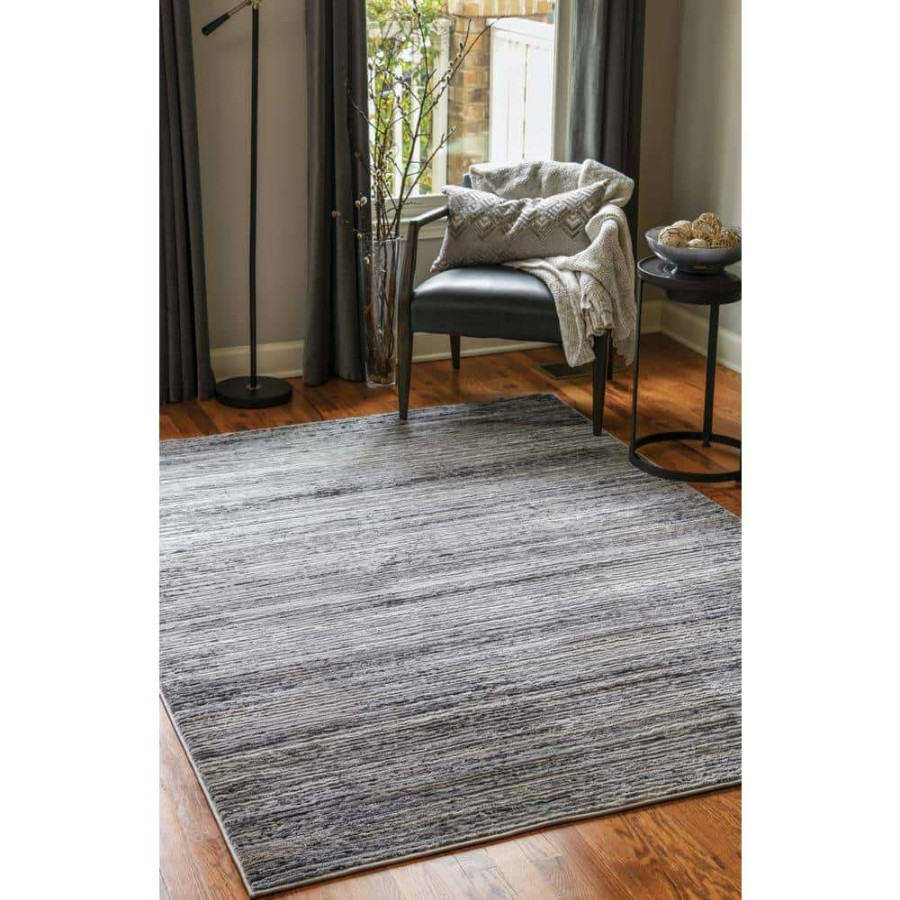 Rugs * | Austin Westway Grey 12 Ft. 6 In. X 15 Ft. Oversize Area Rug By United Weavers