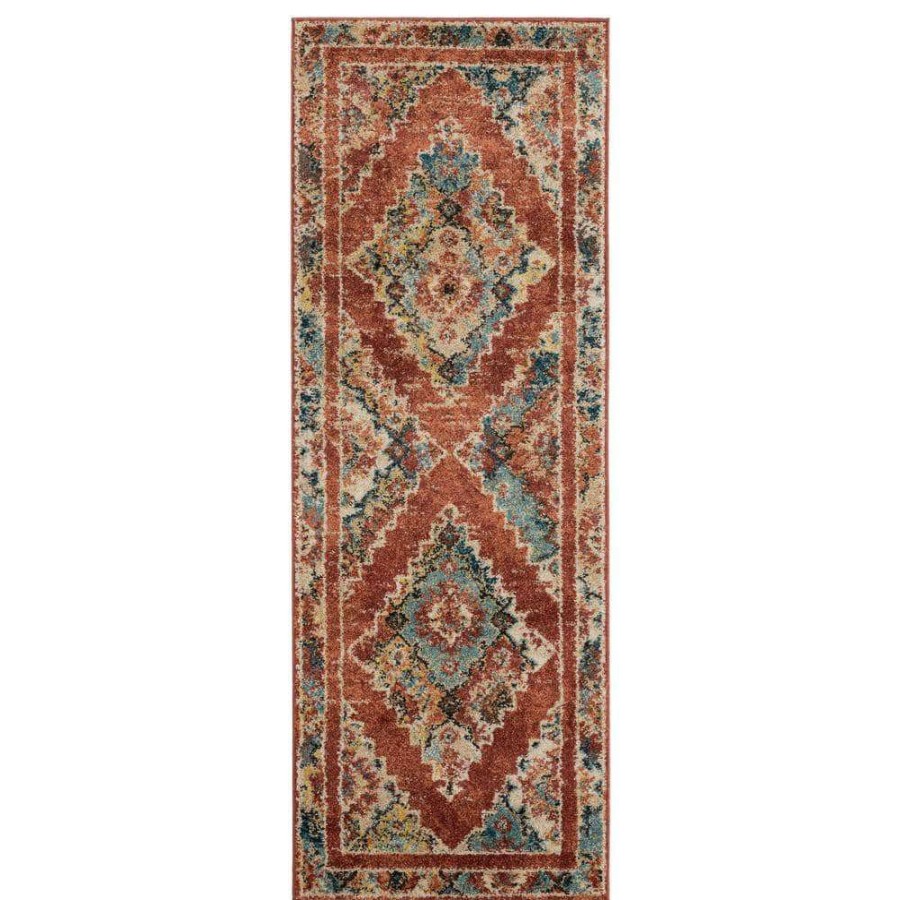 Rugs * | Marrakesh Dame Brick 2 Ft. 7 In. X 7 Ft. 2 In. Runner Rug By United Weavers