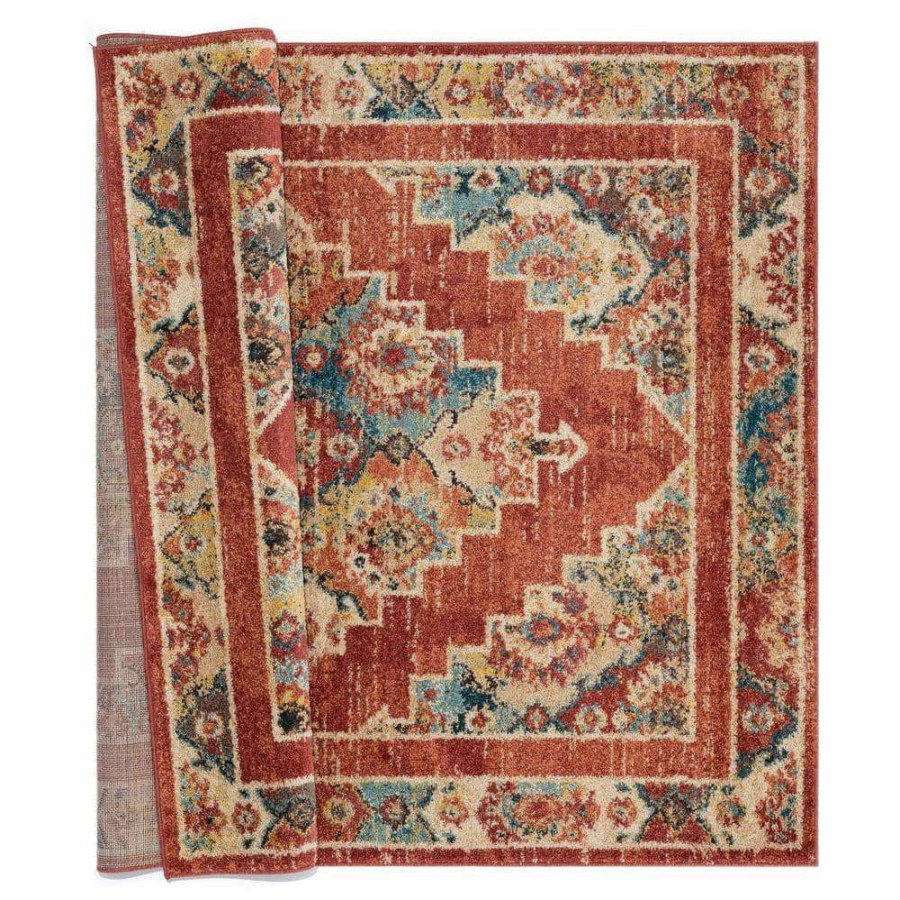 Rugs * | Marrakesh Dame Brick 2 Ft. 7 In. X 7 Ft. 2 In. Runner Rug By United Weavers