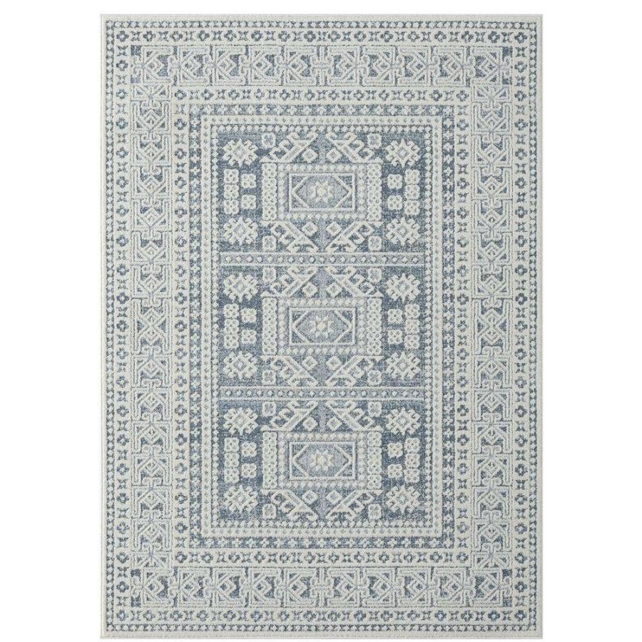 Rugs * | Santa Barbara Laguna Blue 12 Ft. 6 In. X 15 Ft. Area Rug By United Weavers