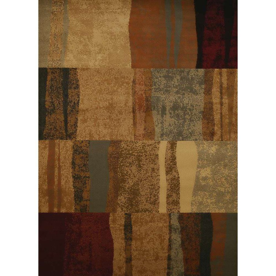 Rugs * | Affinity Shadows Brown 7 Ft. 10 In. X 10 Ft. 6 In. Area Rug By United Weavers