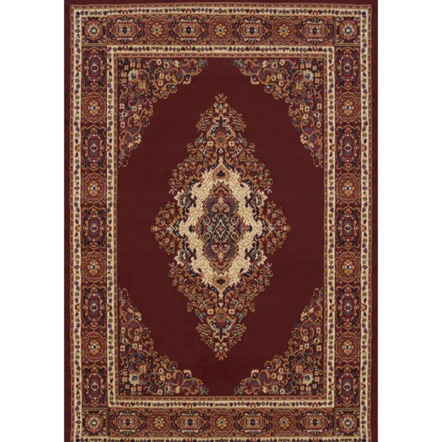 Rugs * | Cathedral Burgundy 8 Ft. X 11 Ft. Area Rug By United Weavers