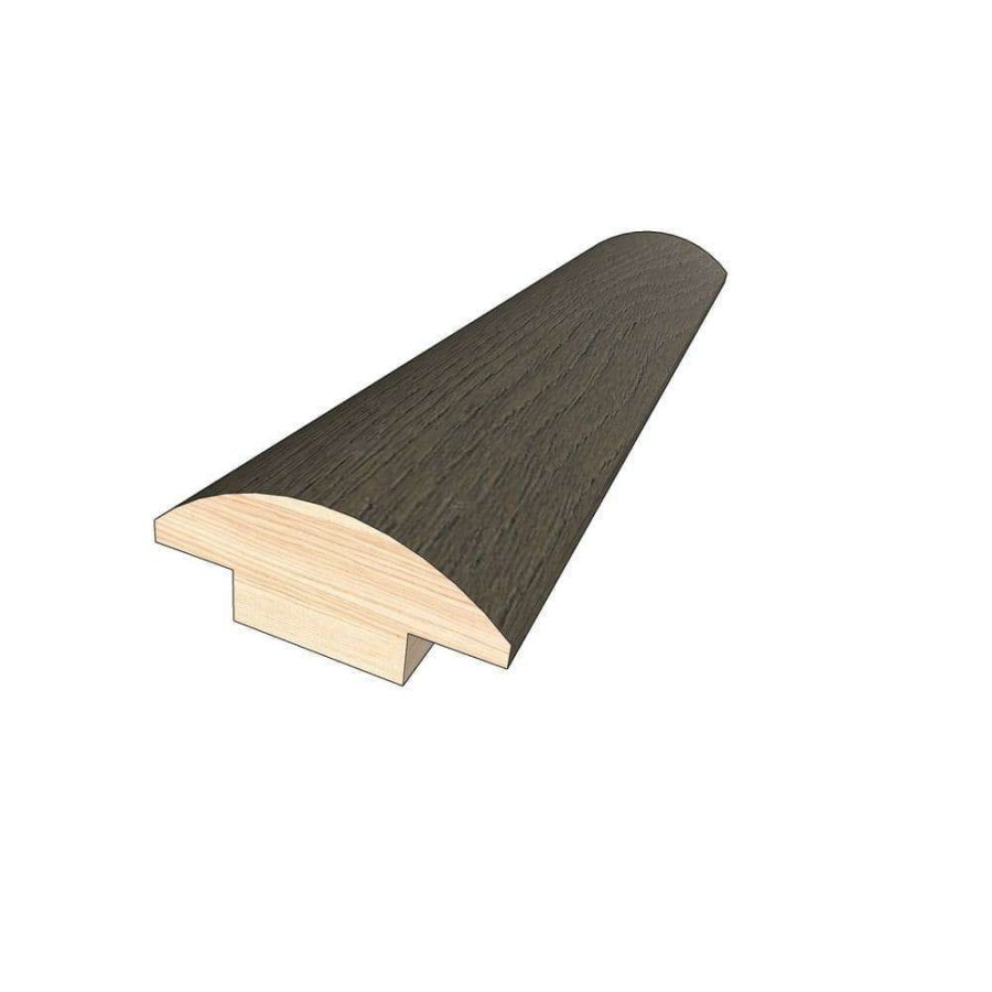 Hardwood Flooring * | Stormy Gray 0.445 In. Thick X 1-1/2 In. Width X 78 In. Length Hardwood T-Molding By Optiwood