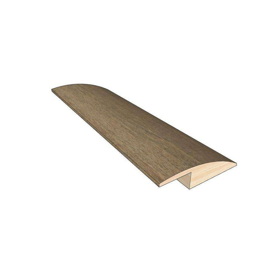 Hardwood Flooring * | Sandstone 0.50 In. Thick X 1.50 In. Width X 78 In. Length Overlap Reducer Hardwood Molding By Optiwood