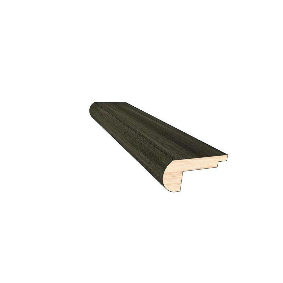 Hardwood Flooring * | Rocky Mountain 0.45 In. Thick X 2 In. Width X 78 In. Length Overlap Stair Nose Molding By Optiwood